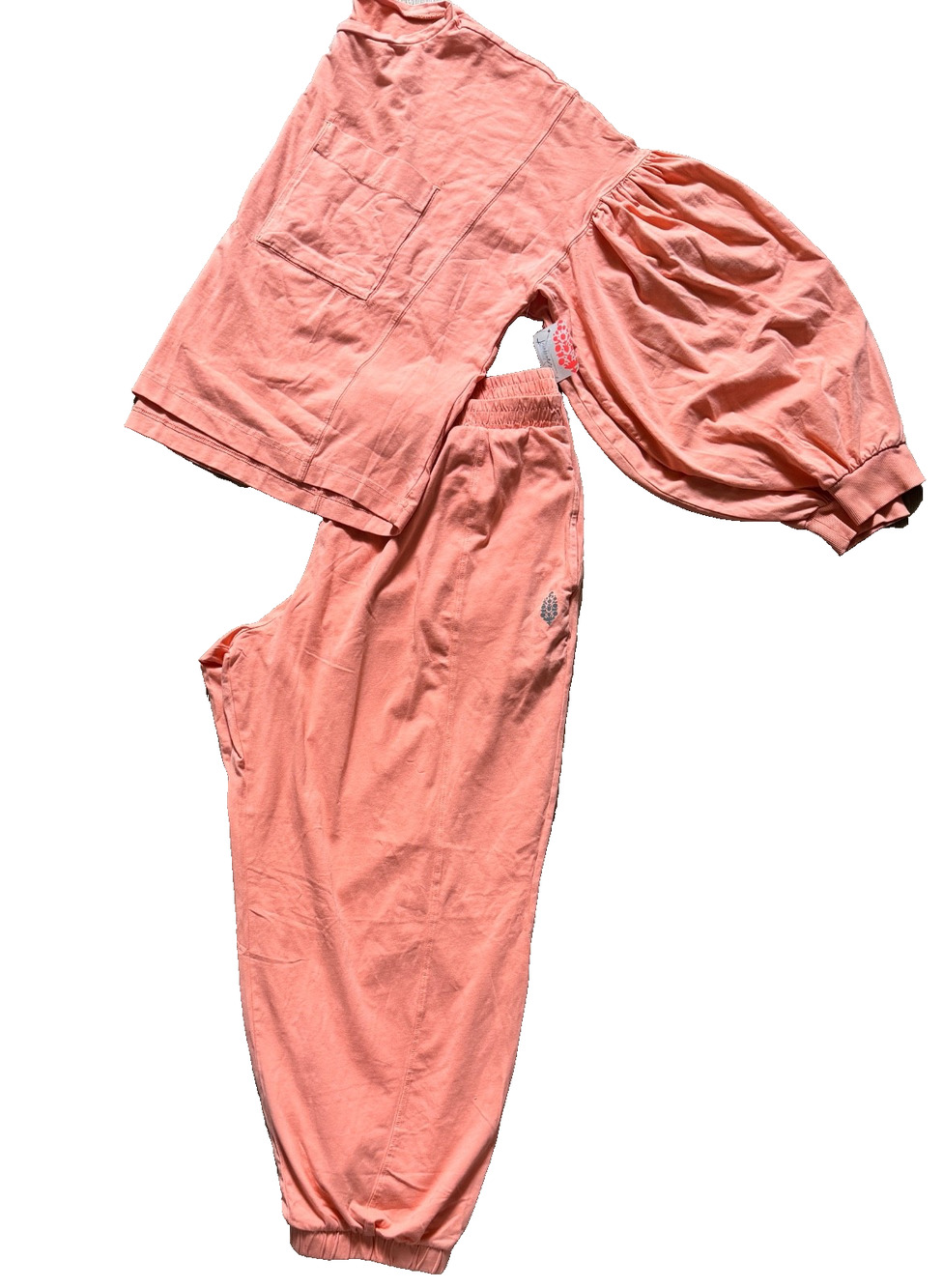 NWT Free People Jogger Style Hot Shot Recovery Pant Set, Size XL